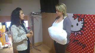 La responsable del servicio SAE de Premysa junto a la emprendedora reLa responsable del servicio SAE de Premysa junto a la emprendedora