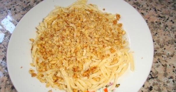 ESKİ MUTFAK : Cevizli Erişte(ev makarnası)