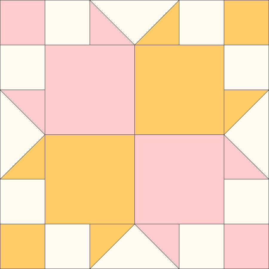 Chatleaine Free BOW Sampler Quilt Block 56 Threadbare Creations