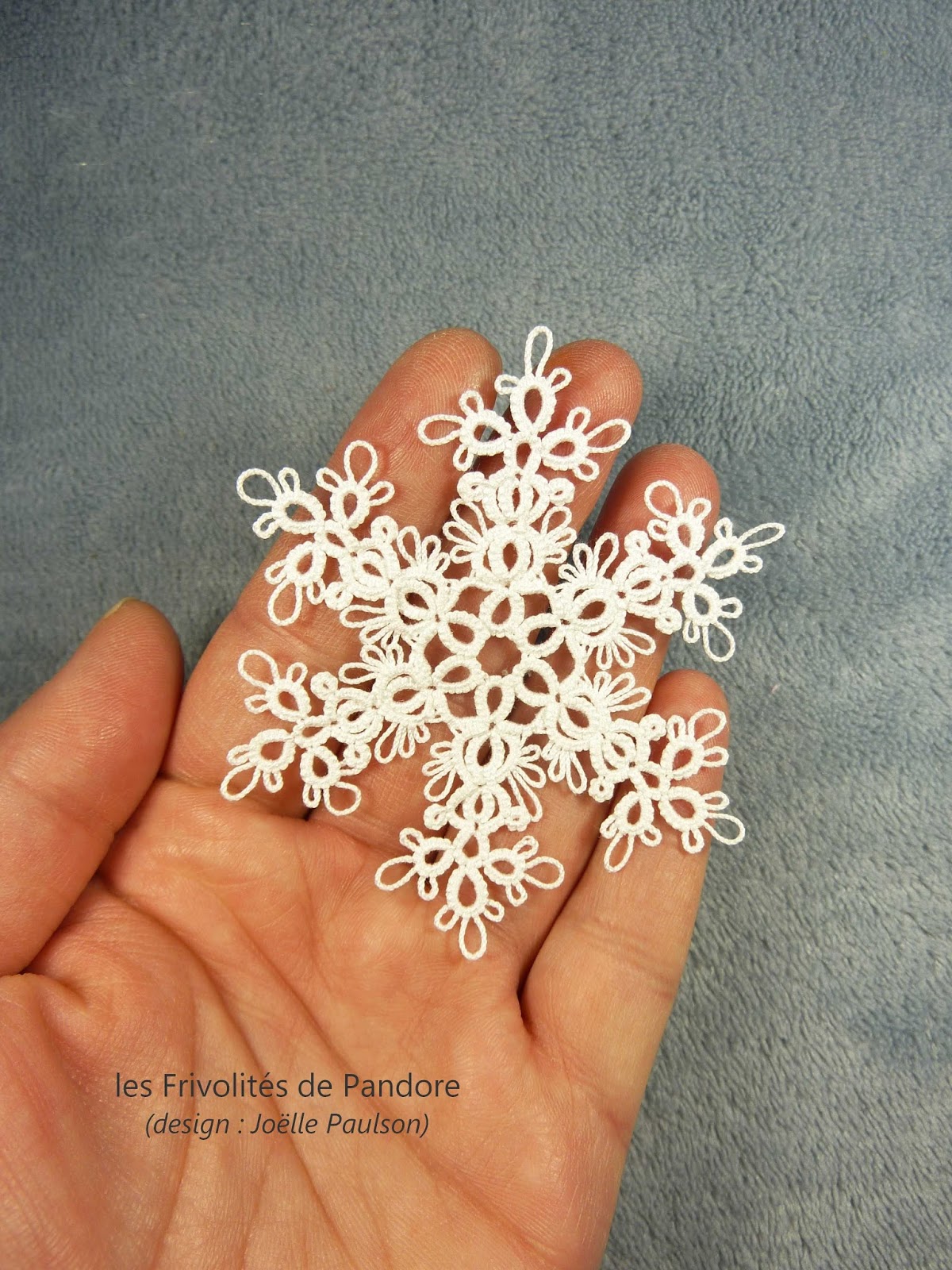 Flocon Perce-Neige / Snowdrop Snowflake