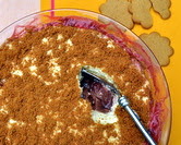 Upside-Down Rhubarb Cheesecake 