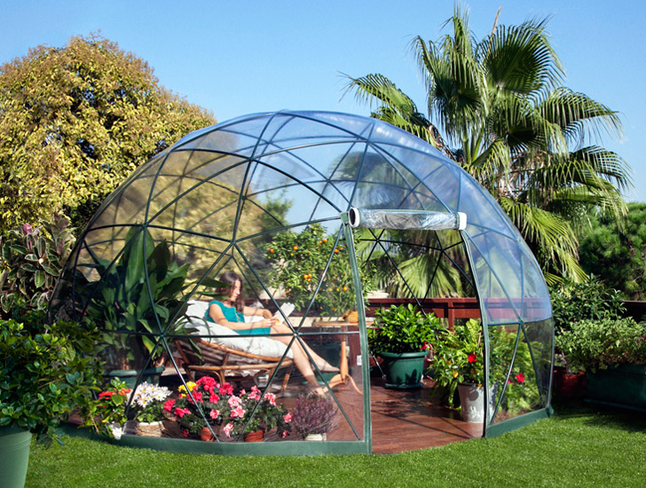 Igloo, un jardíninvernadero para tu casa Alquimia Deco