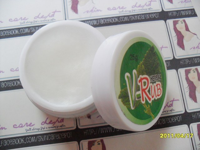 Shengderella Beautyshoppe U V Rub Mentholated Cream