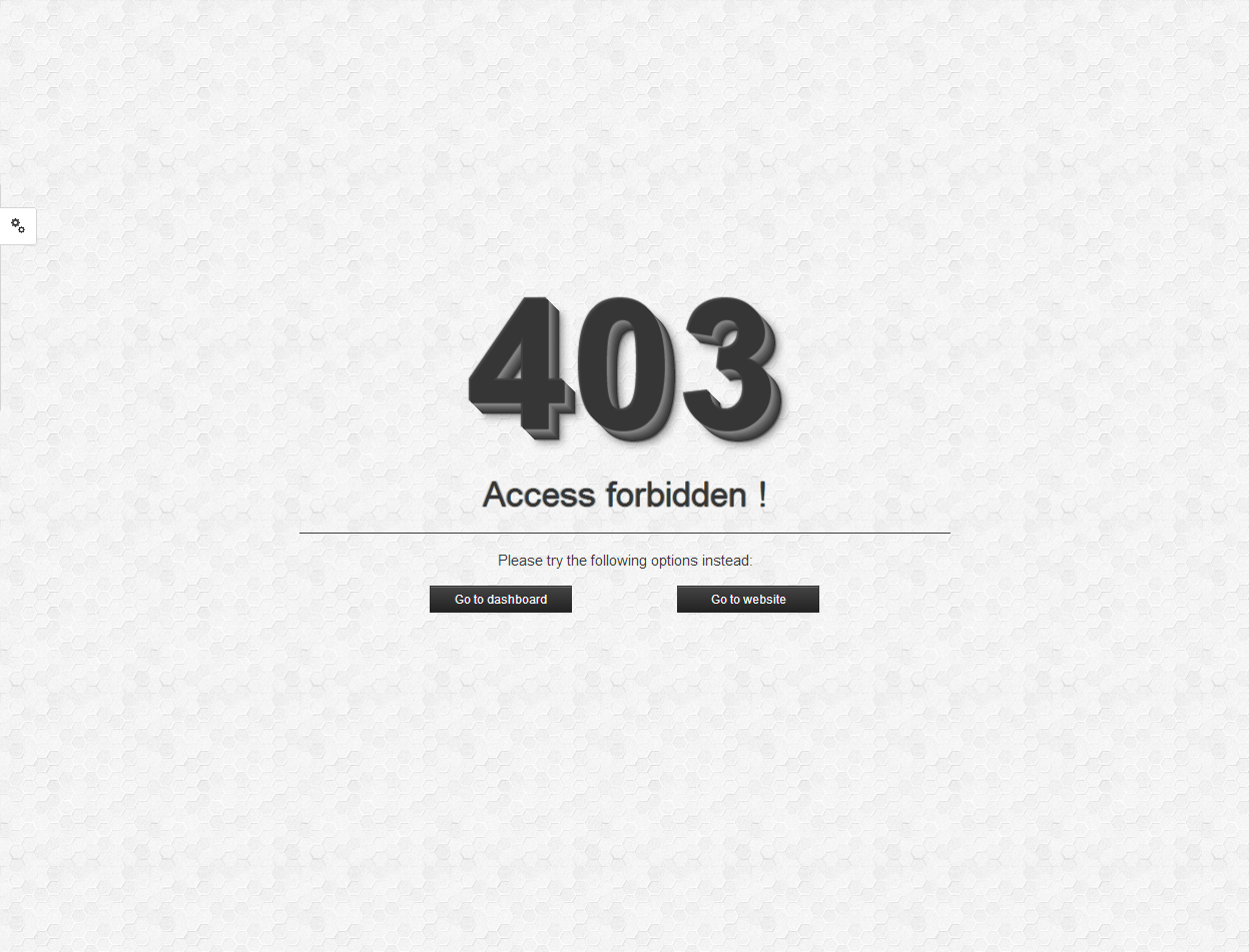 laravel-403-forbidden-page