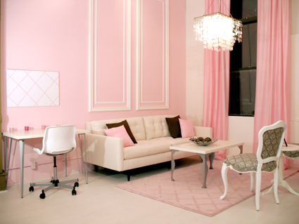 Almost Every Piece Of Decor In The Studio Including The Curtains