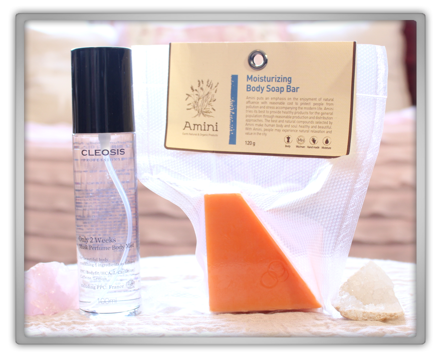 겟잇뷰티박스 by 미미박스 memebox beautybox Memebox Special #21 Hair & Body 3 unboxing review cleosis musk body mist amini soap bar 겟잇뷰티박스 by 미미박스 memebox beautybox Memebox Special #21 Hair & Body 3 unboxing review cleosis musk body mist amini soap bar
