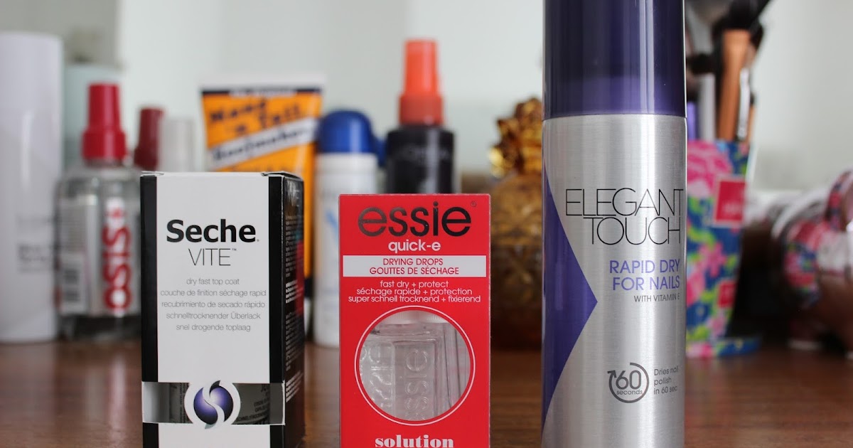 Beauty basics How to make nail varnish dry quicker Tales of a Pale