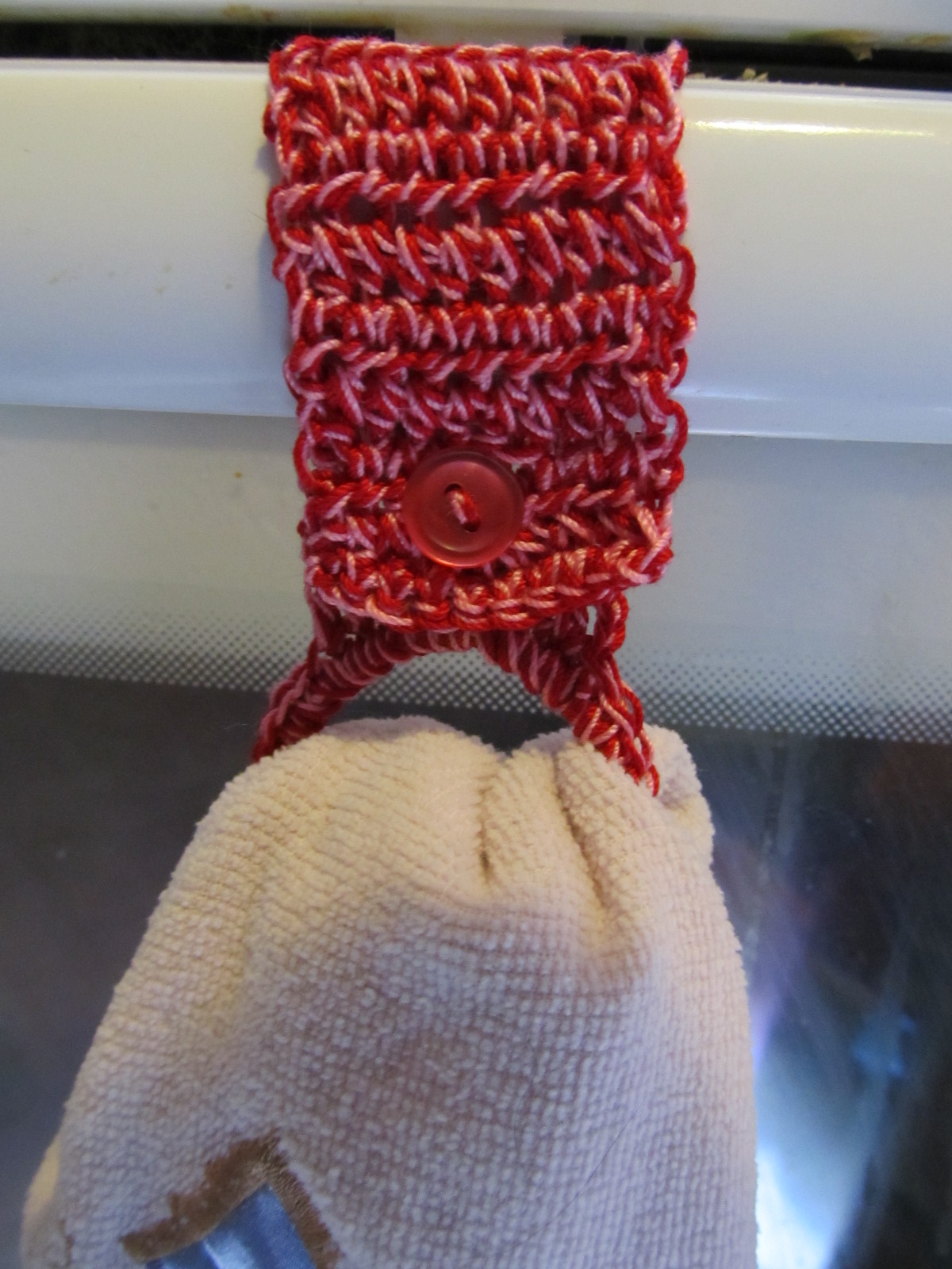 Simply Crochet and Other Crafts Towel Holder