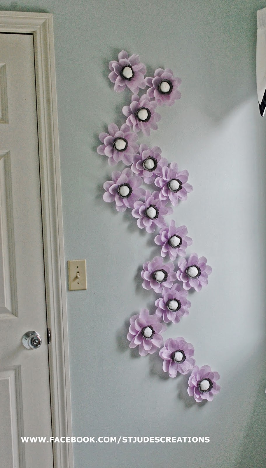 Pottery Barn Flower for a lavender purple bedding set or nursery