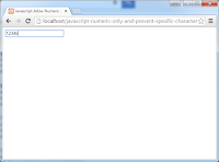 javascript allow input numeric only javascript allow input numeric only