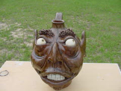 Boone Pottery - Face Jug