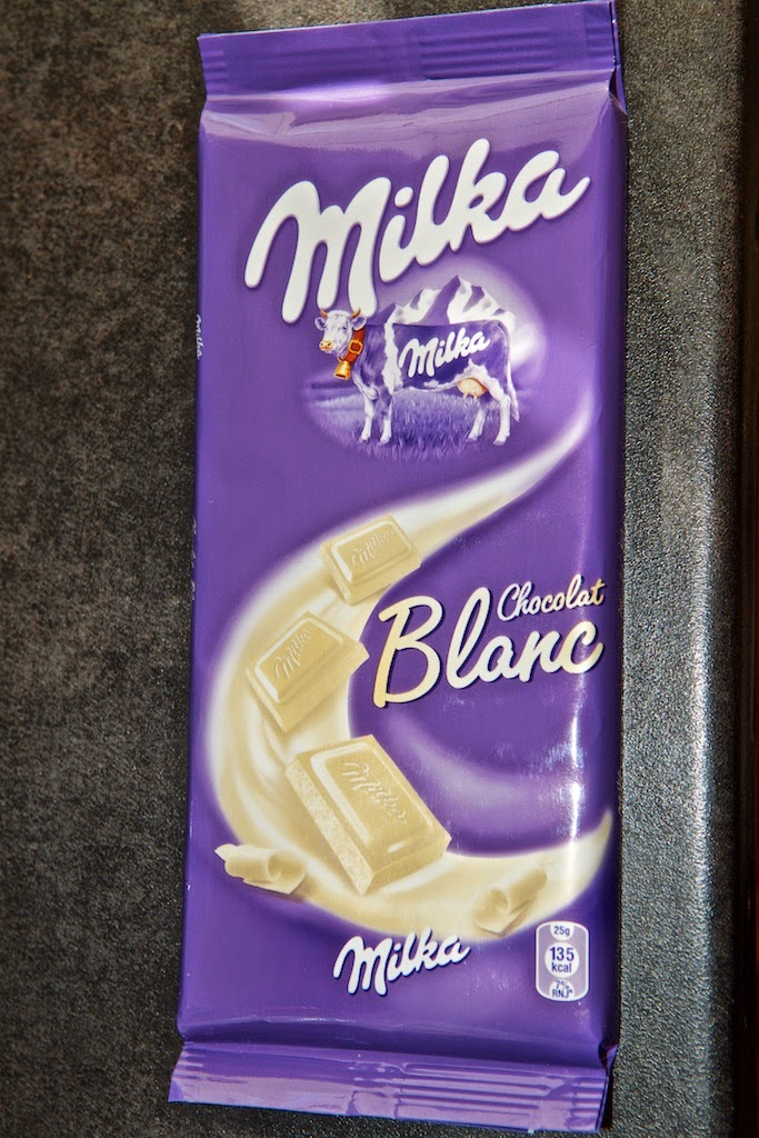 Chocolat Blanc (100g) par Milka