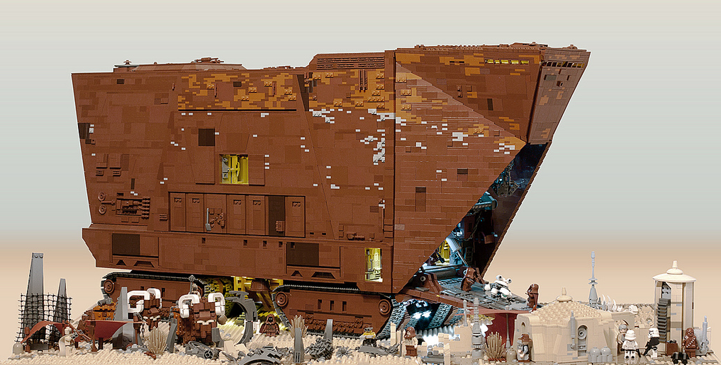 Ce que le sandcrawler aurait dû être...