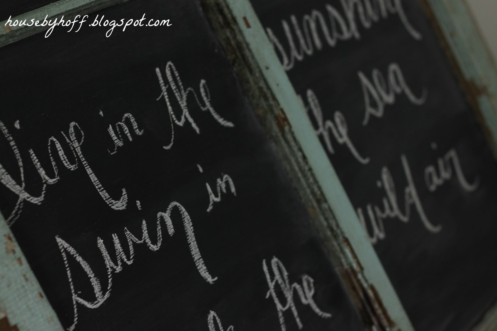 Funny things to write on chalkboard picture