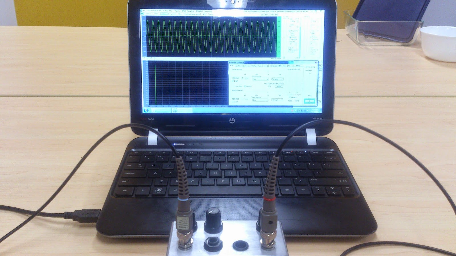 Levy Sound Design USB Soundcard Oscilloscope