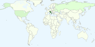 Hit map for this blog sampled on 06 12 2015