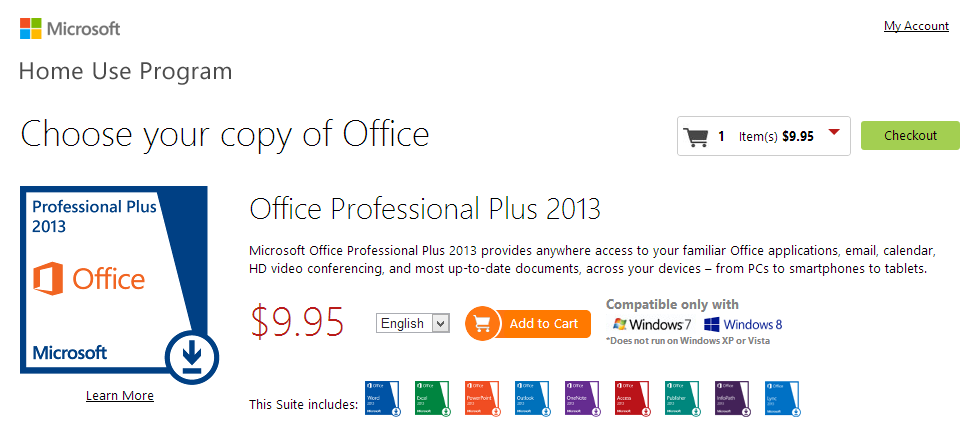 Microsoft Office Professional 2018 discount