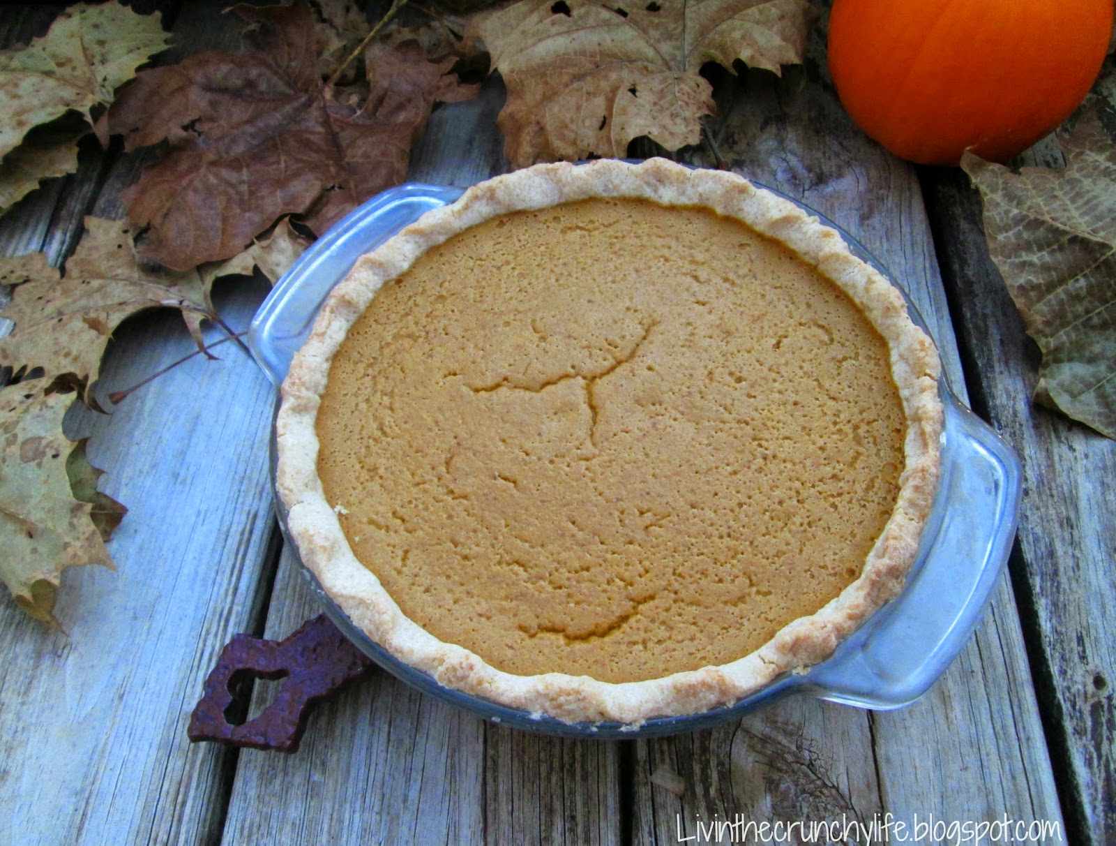 AIP Pumpkin Pie and Crust Baked Version (Gluten Free, Dairy Free, Nut