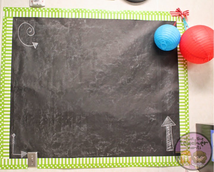 Blog Hoppin' Chalkboard Bulletin Boards