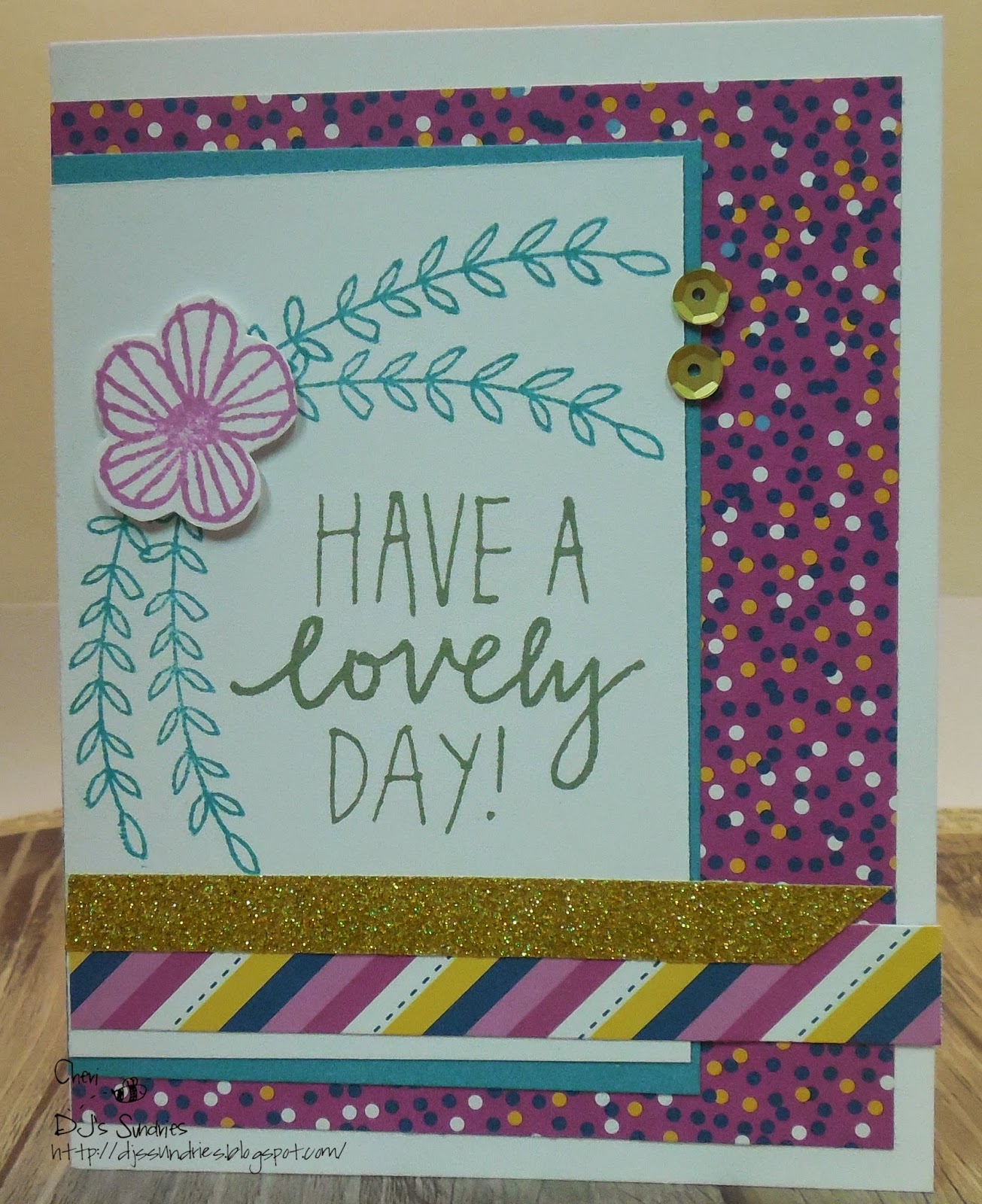 Confetti Wishes Card 1