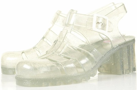 Heeled Jelly Shoes