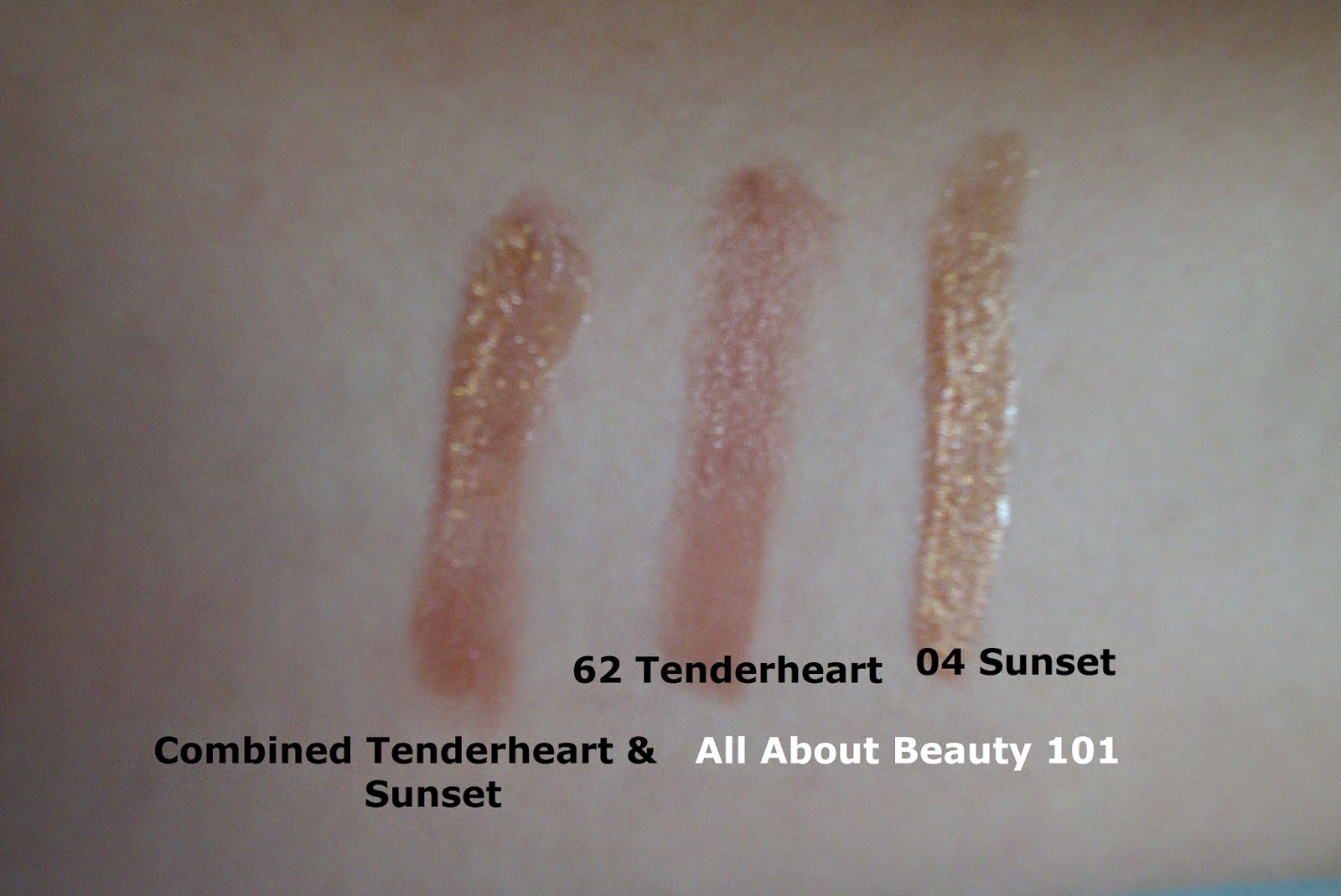 Clinique Tenderheart Lipstick with Sunset Lip Gloss All About Beauty 101