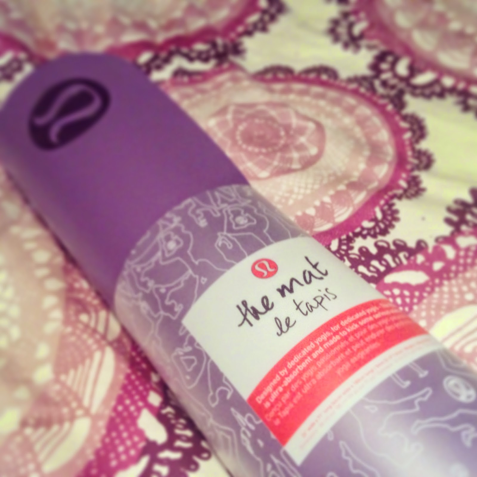 Sequins And Sugarplums Possibly The Cutest Yoga Mat Lululemon