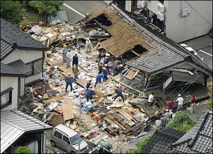 Sendai before and after