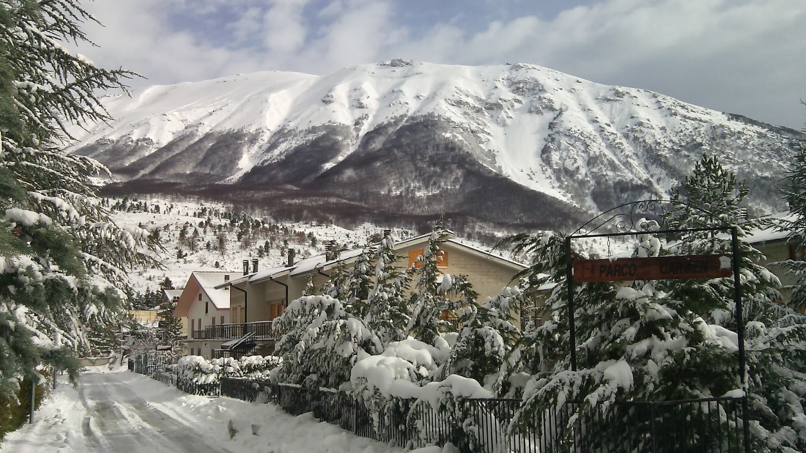 Campo di Giove (Aq) Neve e freddo a Campo di Giove