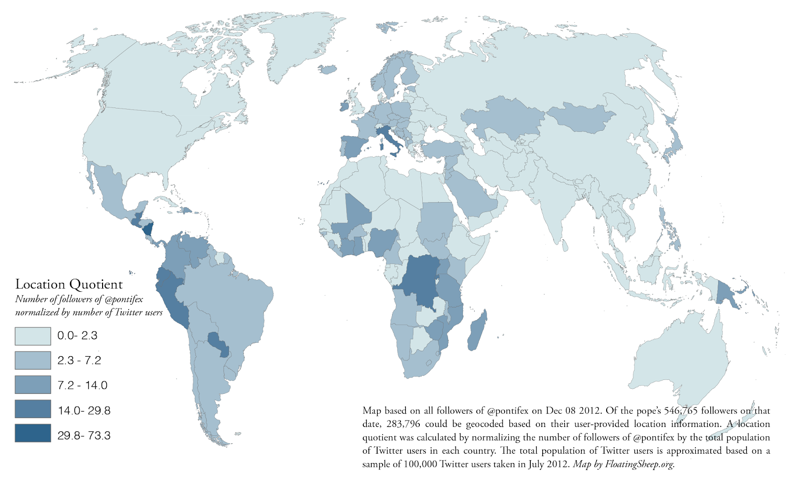 floatingsheep Does the Pope Tweet in the Woods?