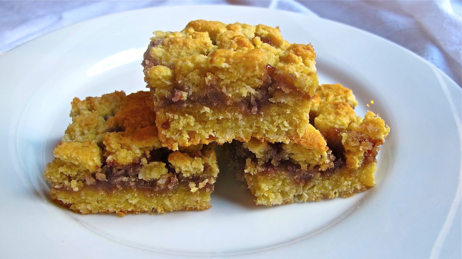 Grain Free Raspberry Bars (Kosher for Passover)