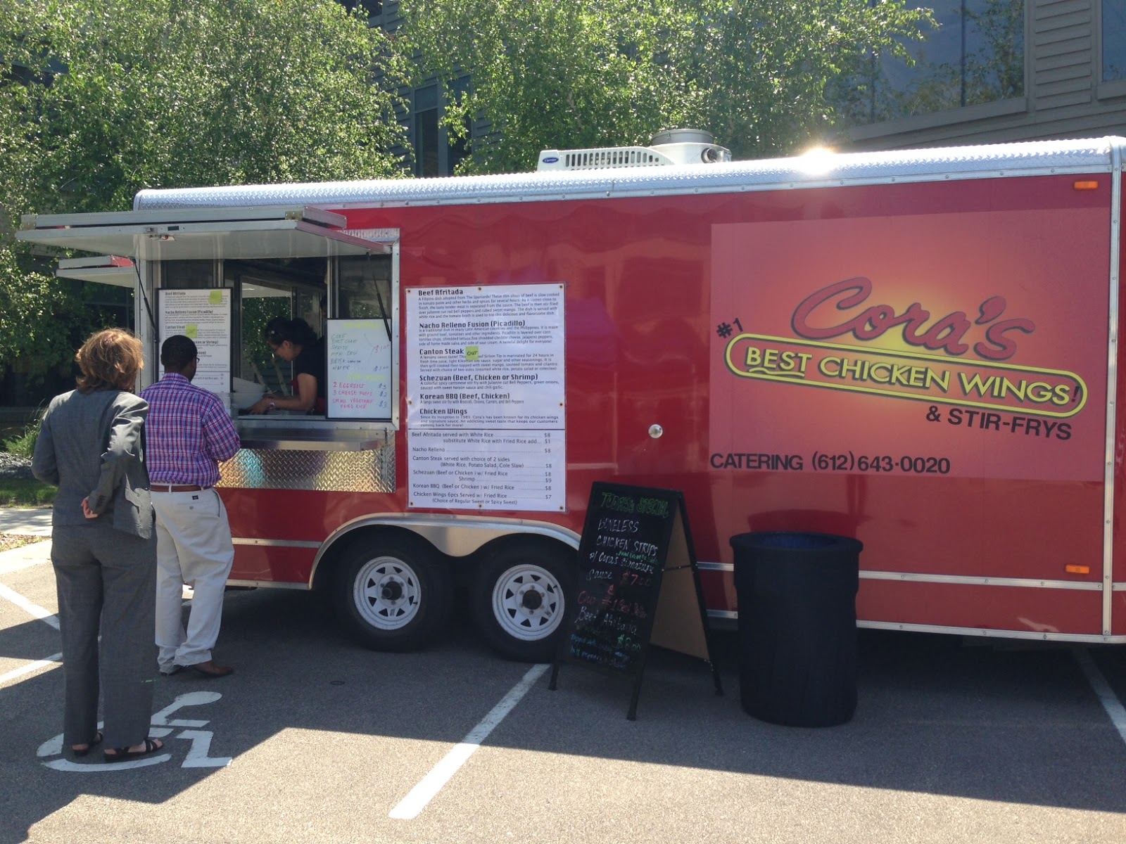 You Care What We Think Cora’s Best Chicken Wings Foodtruck Eden Prairie, MN