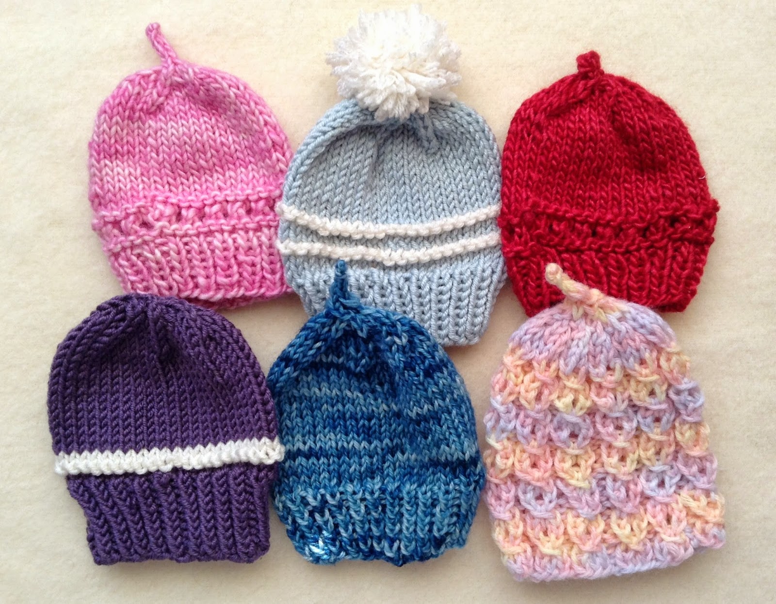 Knitting for Peace: Preemie Hats I