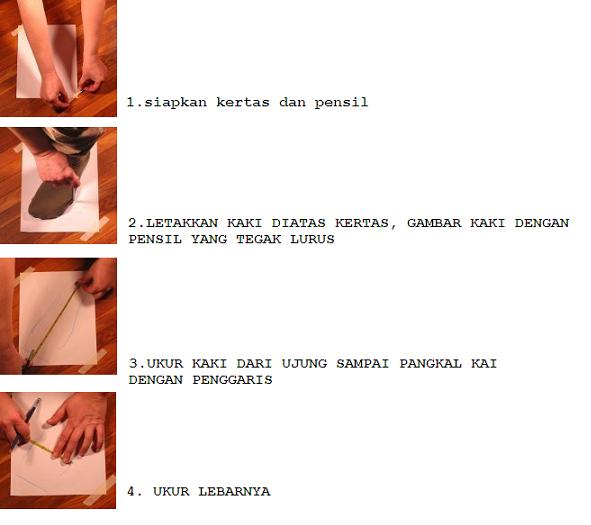 Saiz kasut perempuan malaysia