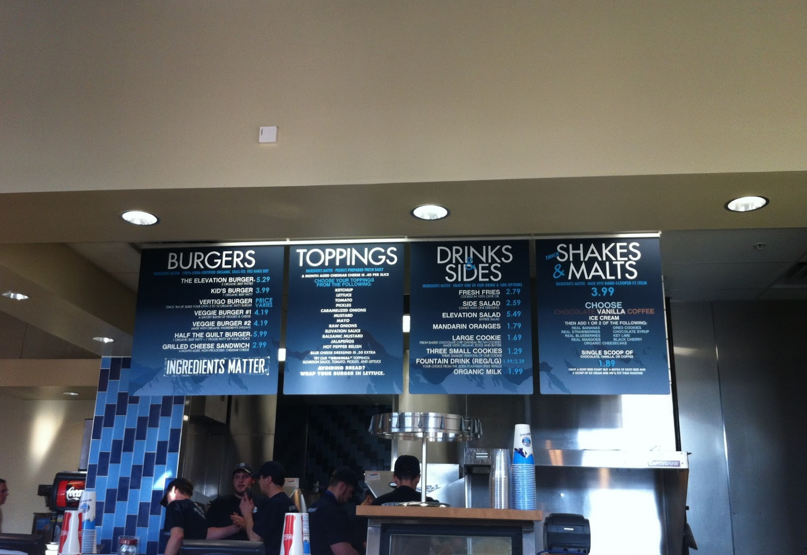 Local, Organic, Vegetarian Eating on the (Main) Line Elevation Burger