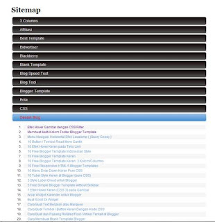 ToC dengan Accordion jQuery 