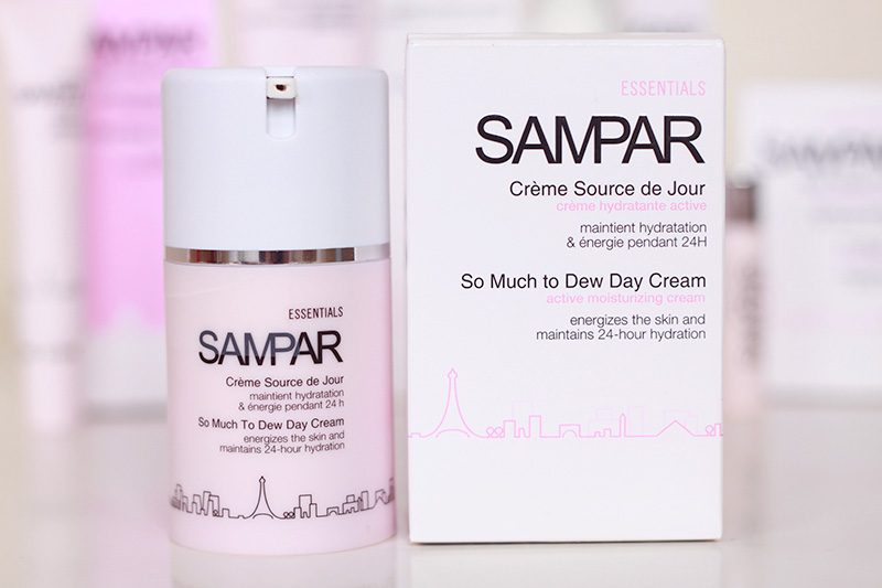 revue produits sampar creme source jour