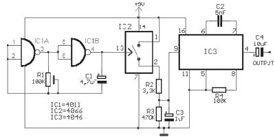 Rangkaian Suara Sirene Electronic