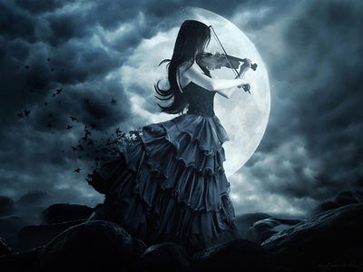 Luna negra - soneto alejandrino Bruxa+e+lua+de+prata