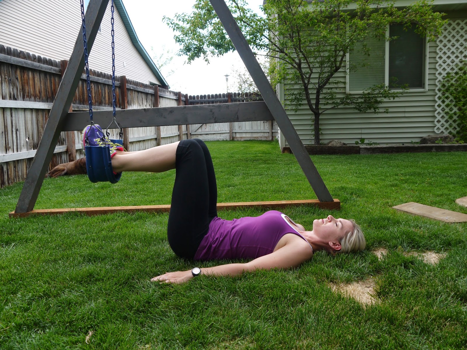 Eighty Twenty WOW Workout Of the Week Swing Set Fun