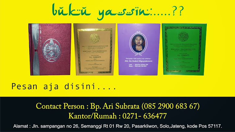 pusat buku yaasin