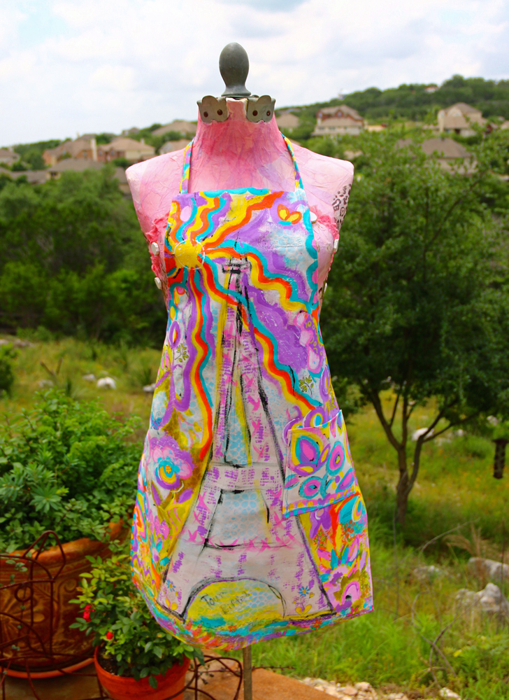 Art Happens HandPainted Wearable Art Aprons By Charlotte's Collection