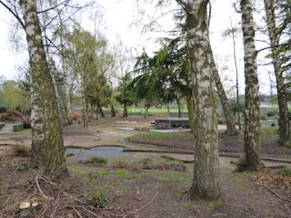 In Perth's South Inch Park we found a 'semi-derelict' Crazy Golf course - it is hopefully going to be renovated in the future...