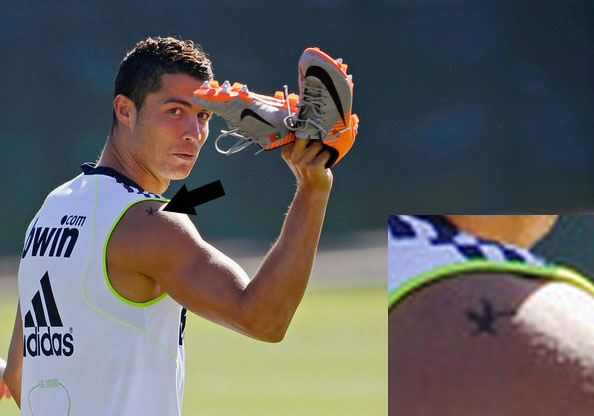 Sports Stars Info: Cristiano Ronaldo Tattoo 2012
