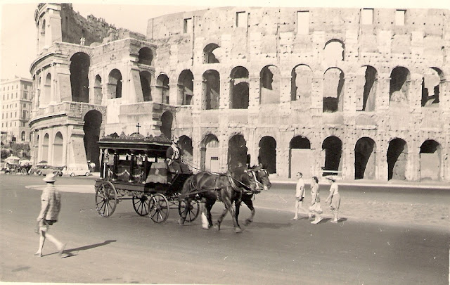 What Did The Colosseum, Rome Look Like  in 1956 