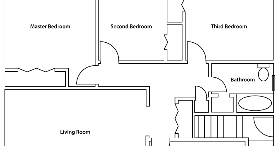 Original layout of my house Original layout of my house