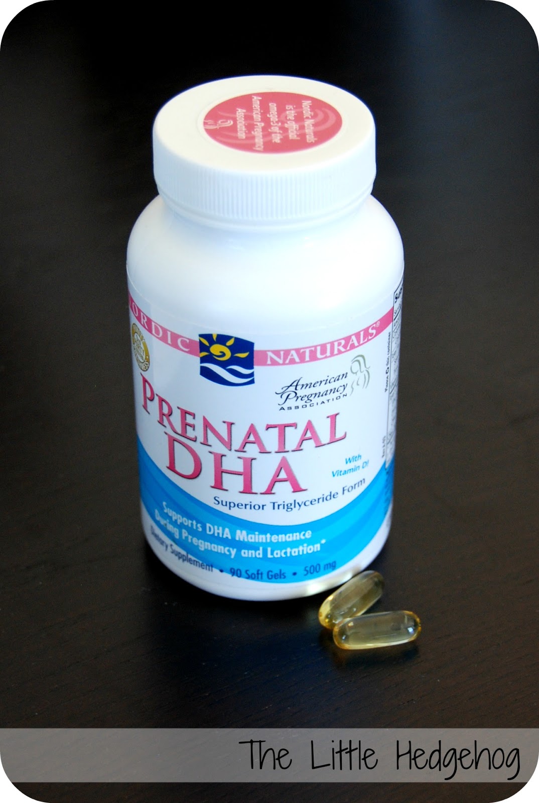 the little hedgehog Nordic Naturals Prenatal DHA Review