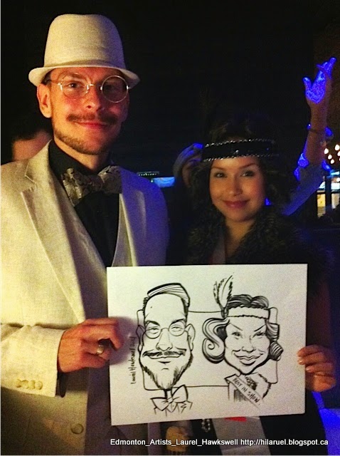 Edmonton Artists caricature