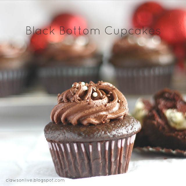 Black Bottom Cupcakes