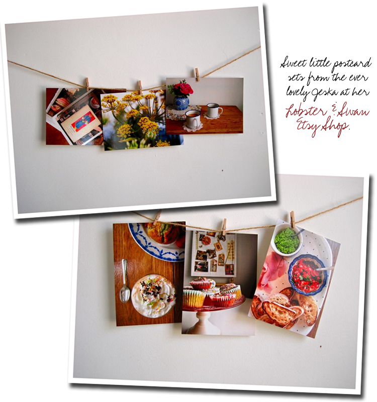 Lobster & Swan Etsy Shop link